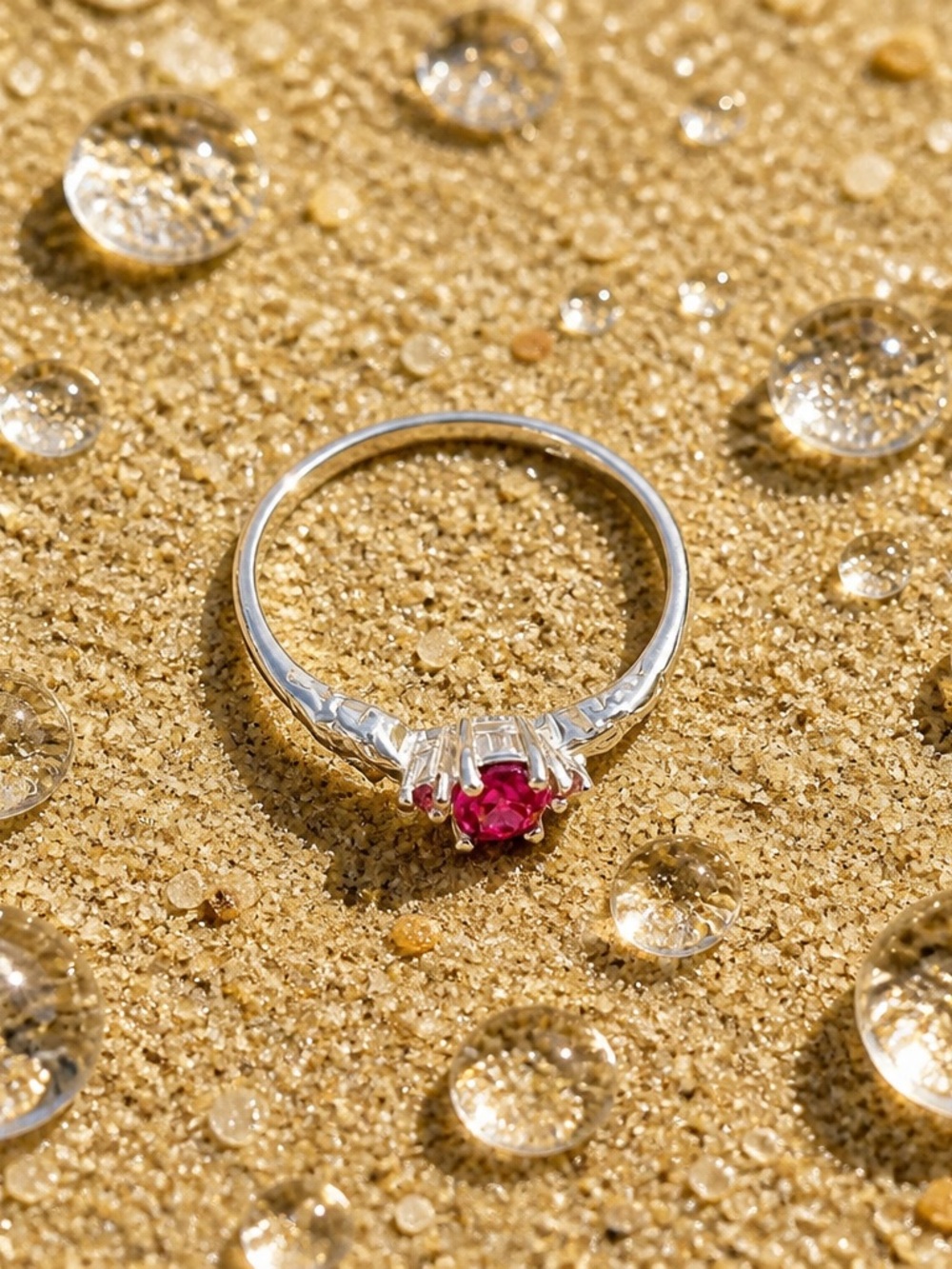 NEW! Rhodolite Ring - Picture 4 of 15